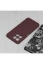 Husa de silicon TPU pentru Honor X6a, Interior Microfibra, Visiniu - 4
