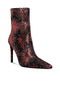 Women Sequin Embellished Stiletto Boots in Red - 2