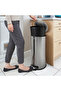 Soft Close Stainless Steel Pedal Trash Bin 30 Liter - 7