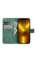 Flip Case for Samsung Galaxy S23 FE, Book Type, Unique Design, Green - 2
