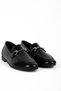 Sasy Women's Genuine Leather Buckle Ballerina Shoes 4188 - 2