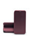 Husa Tip carte pentru Apple Iphone 14 Plus, Proficient Protection, Visiniu - 3
