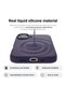Husa Protectie Smooth Silicon Microfibra pentru Apple iPhone 16,Mov - 3