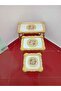 L&M Italian Dania White Wooden Tris Table set - 5