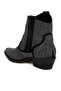 Women Rhinestones Embellished Cowboy Boots in Black - 3