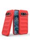 Buffer Case with Microfiber for Google Pixel 9 Pro XL, Flexible TPU, Red