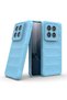 Buffer Case with Microfiber for Xiaomi 15 Pro, Flexible TPU, Blue - 3