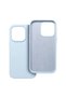 Husa pentru Apple iPhone 16 Pro Max, Silicon, Microfibra, Albastru deschis - 2
