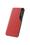 Flip Case for Samsung Galaxy S25 Plus, Unique Design, Unique S-View, Smart Stand, Red - 2