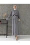 Belt Detailed Knitwear Dress