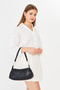 Lumira Black Mini Baguette Women's Shoulder, Arm and Hand Bag - 5