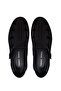 Men's Genuine Leather Black Nubuck Casual Shoes - 5
