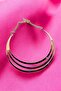 Metallized Choker Tape Necklace - 5