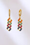 Popular Steel Rainbow Earrings - 2
