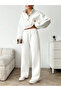 Women's Button-Detail Cropped Tracksuit Set
