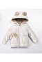 2-7 Years Old Rabbit Fleece Lined Winter Girl's Coat - 3