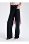 Black Straight Cut Trousers - 5