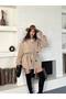 Women's Stylish Belted Modern Design and Comfortable Fit Outerwear Trench Coat - 4