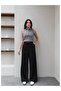 Pleat Detail Palazzo Trousers - 2