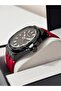 Men's Watch with Metal Case, Durable Silicone Strap, 30 Meters Water Resistant - 4