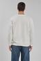 Men's Crew Neck Sweatshirt - Ecru - 5