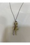 Steel Hugging Couple Necklace Infinite Love Necklace