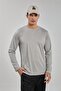 Men's Long Sleeve Athlete T-Shirt - Gray - 4