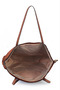 Women's Buzzy Fabric Striped Detail Handbag and Shoulder Bag - 3