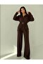 Belted Pleated Front Set - 2