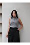 Pleat Detail Palazzo Trousers - 3