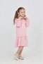 Girl's Floral Embroidered Baby Collar Dress - 3