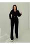 Belted Pleated Front Set - 3