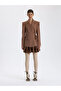 Cross-Tied Wool Coat