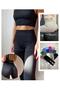 Push up High Waist Hip Shaping Ribbed Recovery Leggings - 3