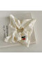 Cherry Figure Embroidery Cream Hair Clip - 2
