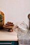 Lion Acacia Stand Glass Cake Pan with Stand 25 cm Medium Size - 4