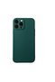 iPhone 14 Plus Flippy Liquid Silicone Case with Microfiber Interior, Dark Green - 5