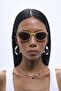 Flow Antique Gold Brown Sunglasses - 2
