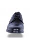 580 Black Antique Rubber %Leather Men's Classic Shoes - 3