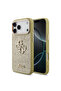 iPhone 17 Pro Max Compatible Case Original Licensed 4g Large Metal Logo Glitter Cover Gold