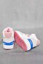 Seasonal High-Top Powder White Sneakers - 3