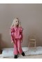 Girl's Ribbed Ruffle Detailed Winter Suit