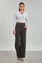 Women's Velcro Waist Trousers - Anthracite
