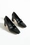 Women's Strappy Heeled Shoes Siena - Black
