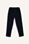 Boy's Canvas Trousers U3254A6/Bk81 Black - 4