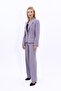 Men's Lapel Single Button Classic Jacket & Wide Leg Trousers-Anthracite - 1045520 - 2