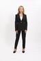 Men's Lapel Single Button Classic Jacket & Slim Fit Trousers - Black - 1045510 - 5