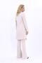 Shawl Collar Long Jacket & Spanish Flare Trousers-Beige - 1001530 - 5