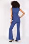 Aller Vest & Spanish Leg Pants Set-Indigo - 1515530 - 8