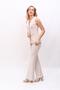 Long Classic Vest & Spanish Flare Pants Set - Beige - 1516530 - 3